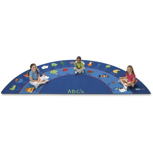 Carpets for Kids® CPT9618 Premium Fun With Phonics Semi-Circle Rug