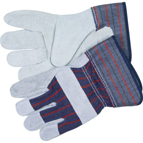 MCR Safety MCSCRW12010XL Leather Palm Economy Safety Gloves
