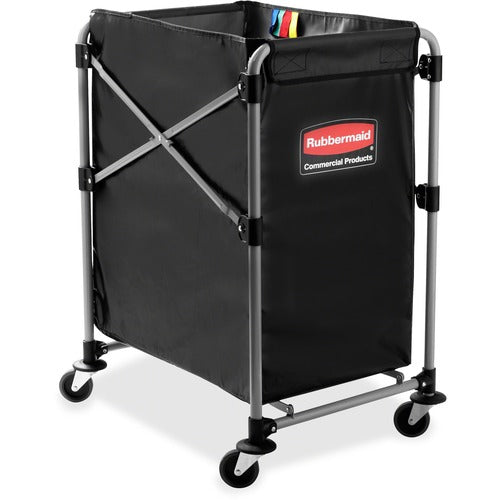 Rubbermaid Commercial RCP1881749 4-Bushel Collapsible X-Cart