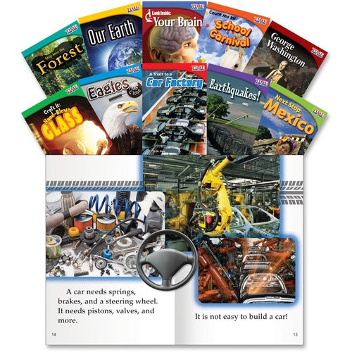 Shell Education SHL16101 TFK Early Fluent 2nd-Grade Book Set 1 Printed Book