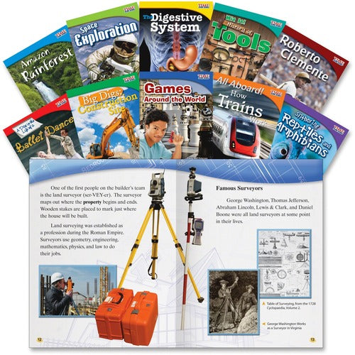 Shell Education SHL16109 TFK Fluent 3rd-Grade 10-Book Set 2 Printed Book