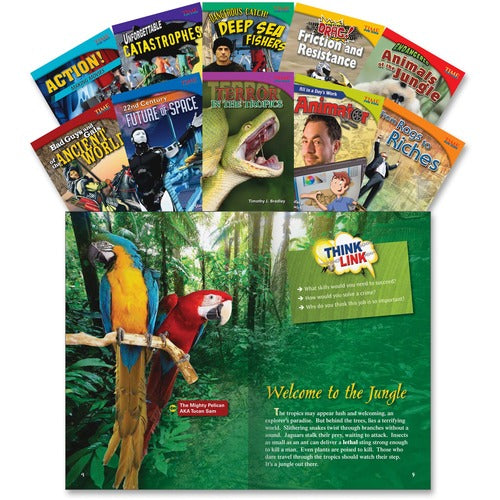 Shell Education SHL18255 Time for Kids Advanced Book Set Printed Book