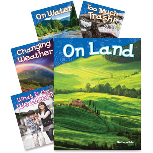 Shell Education SHL23018 Earth & Space Science Grade K Book Set Printed Book