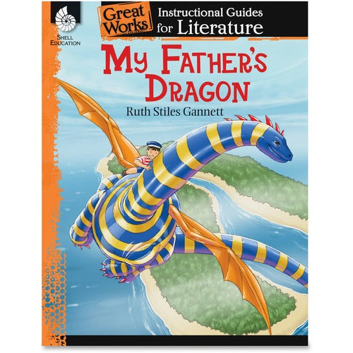 Shell Education SHL40100 My Father's Dragon Instructional Guide Printed Book by Ruth Stiles Gannett