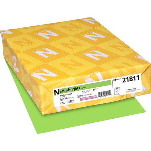 Astrobrights WAU21811 Color Cover Stock - Green