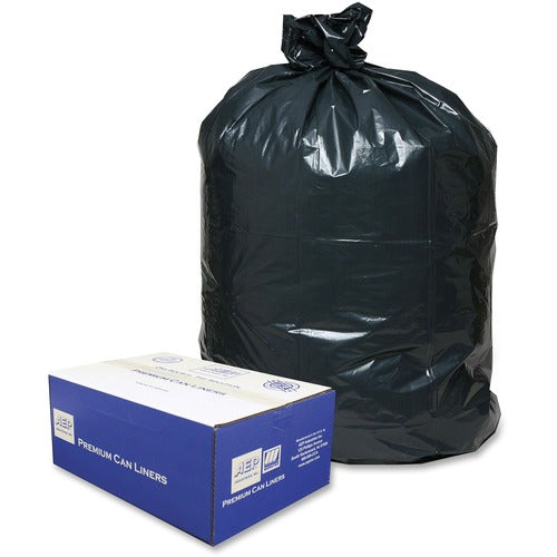 Berry WBI385822G Opaque Linear Low-Density Can Liners