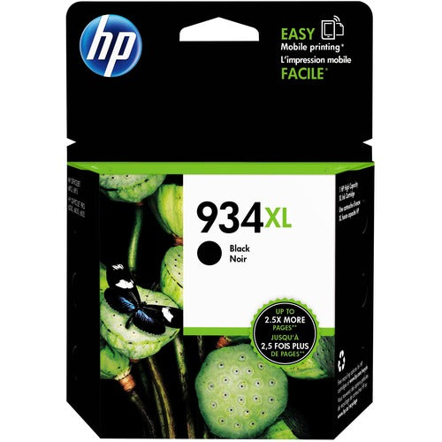 HP HEWC2P23AN 934XL (C2P23AN) Original High Yield Inkjet Ink Cartridge - Black - 1 Each
