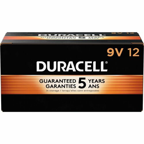 Duracell DUR01601 9-Volt Coppertop Alkaline Batteries