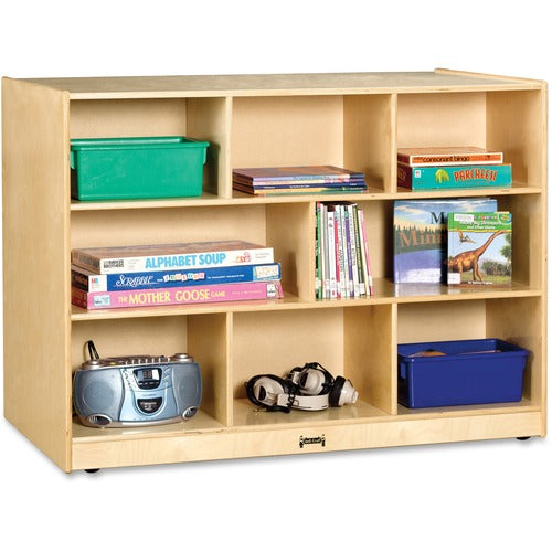 Jonti-Craft JNT3291JC Rainbow Accents Super-size Double-sided Storage Shelf