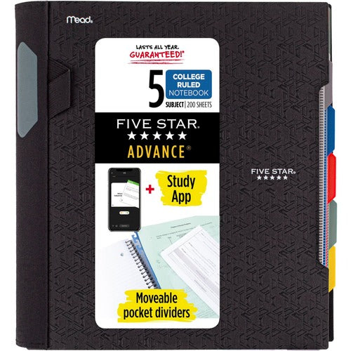 Mead MEA06326 College Ruled Subject Notebooks