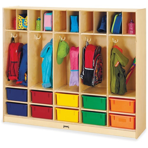 Jonti-Craft JNT26857JC Rainbow Accents Large Locker Organizer