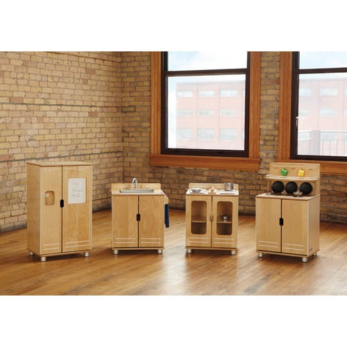 Jonti-Craft JNT1711JC - TrueModern 4-Piece Play Kitchen Set
