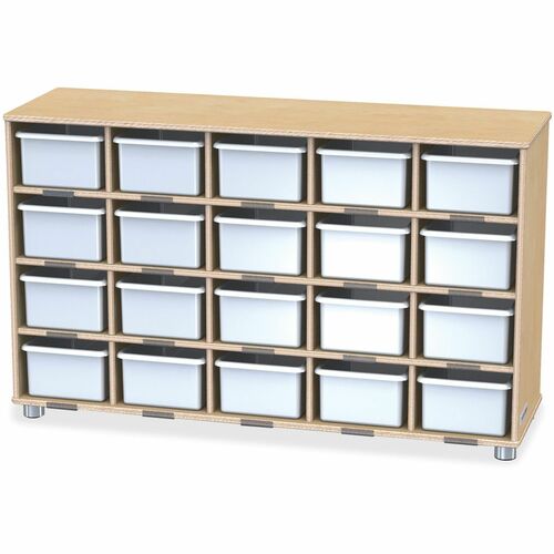 Jonti-Craft JNT1716JC TrueModern 20-Cubbie Bins Storage