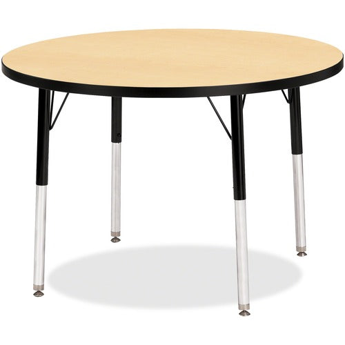 Jonti-Craft JNT6488JCA011 Berries Adult Height Color Top Round Table