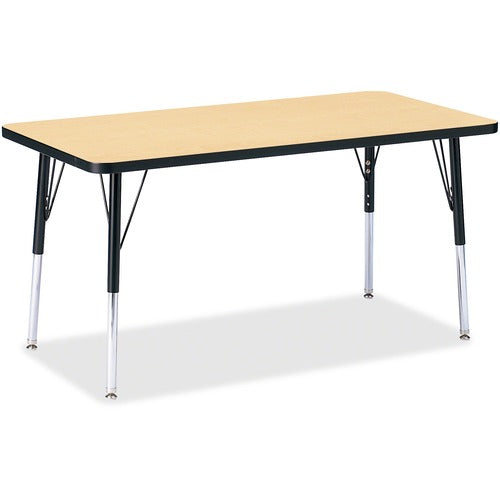 Jonti-Craft JNT6403JCA011 Berries Adult Height Color Top Rectangle Table