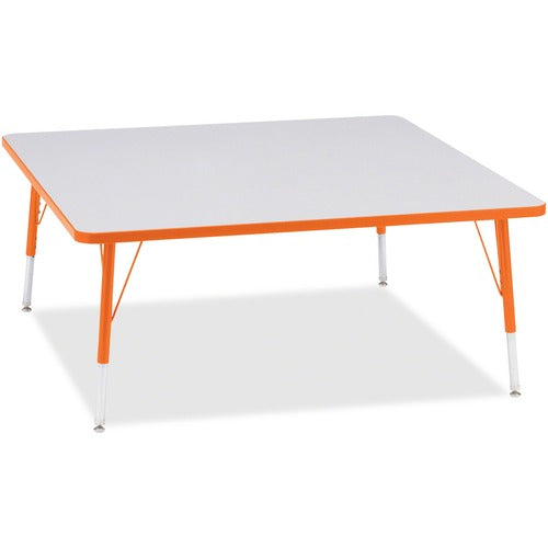Jonti-Craft JNT6418JCE114 Berries Elementary Height Color Edge Square Table
