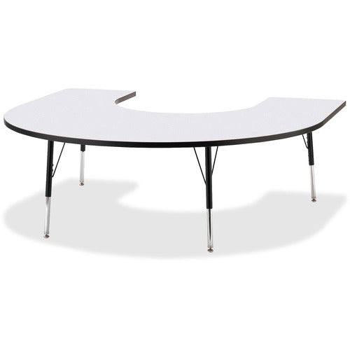 Jonti-Craft JNT6445JCA180 Berries Prism Horseshoe Student Table