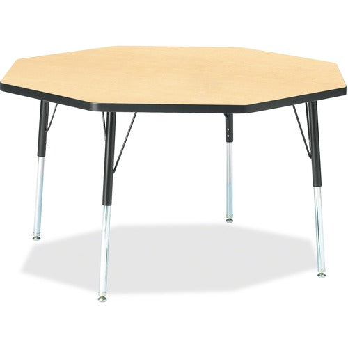 Jonti-Craft JNT6428JCA011 Berries Adult Height Color Edge Octagon Table