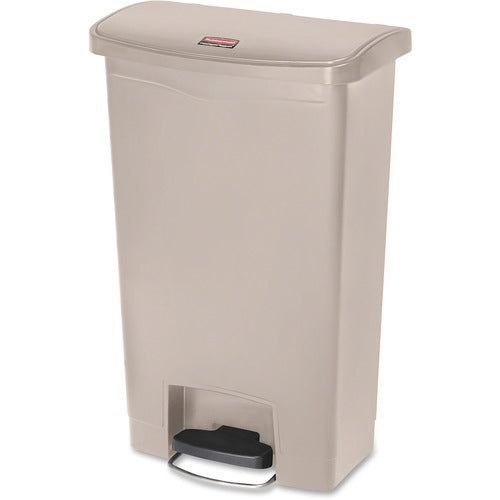 Rubbermaid Commercial RCP1883458 Slim Jim 13G Front Step Container