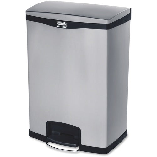 Rubbermaid Commercial RCP1901999 Slim Jim Metal 24G End Step Can