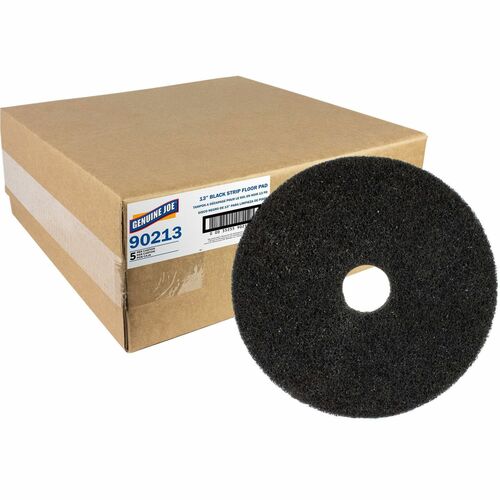 Genuine Joe GJO90213 Black Floor Stripping Pad