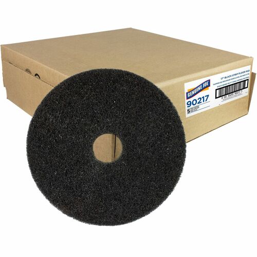 Genuine Joe GJO90217 Black Floor Stripping Pad