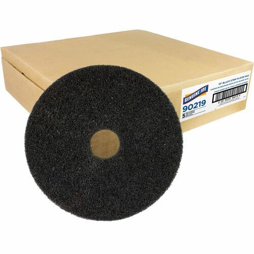 Genuine Joe GJO90219 Black Floor Stripping Pad