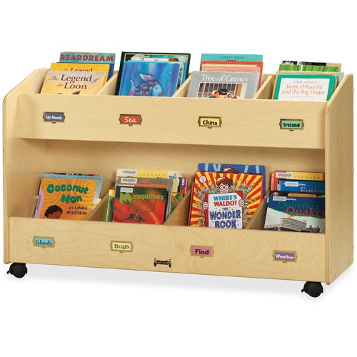 Jonti-Craft JNT5369JC Mobile Section Book Storage Organizer