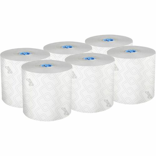 Scott KCC25702 Pro High-Capacity Hard Roll Towels with Elevated Design and Absorbency Pockets