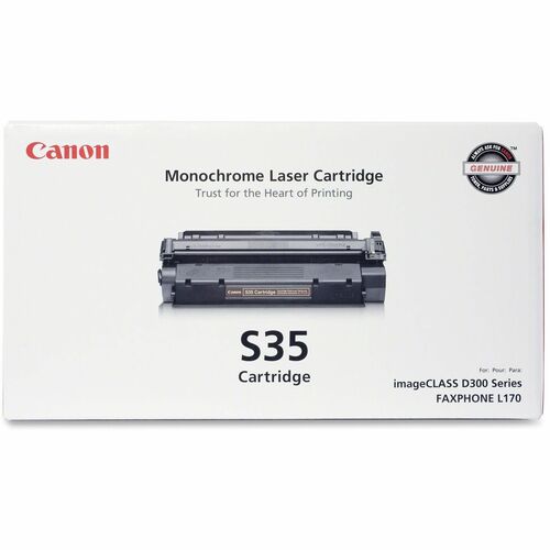 Canon CNMS35 S35 Original Laser Toner Cartridge - Black - 1 Each