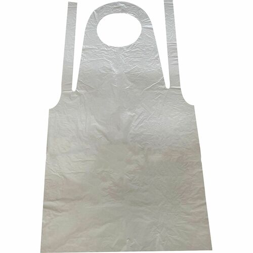 Genuine Joe GJO85141 50" Disposable Poly Apron