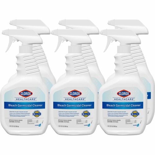 Clorox CLO68970CT Healthcare Bleach Germicidal Cleaner Spray