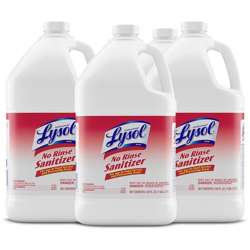 Professional Lysol RAC74389CT No Rinse Sanitizer