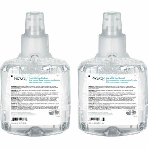 Provon GOJ194102CT LTX-12 Refill Clear & Mild Foam Handwash