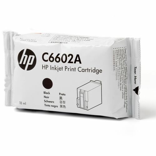 HP HEWC6602A (C6602A) Original High Yield Inkjet Ink Cartridge - Black - 1 Each