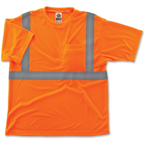 Ergodyne EGO21516 Class 2 Reflective Orange T-Shirt