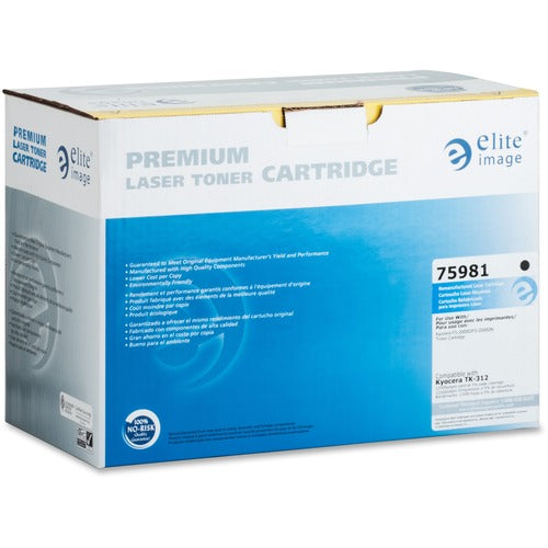 Elite Image ELI75981 Remanufactured Toner Cartridge - Alternative For Kyocera (Tk312) - Black - Laser - 12000 Page - 1 Each
