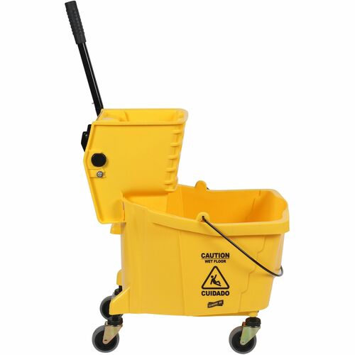 Genuine Joe GJO02347 35-quart Side Press Mop Bucket & Wringer Combo
