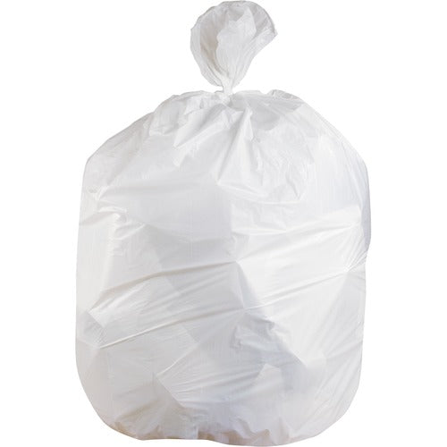 Heritage HERH6639EWR01 .75Mil Lld Extra Heavy Can Liners - 33 Gal - 33" Width X 39" Length X 0.75 Mil (19 Micron) Thickness - Low Density - White - Linear Low-Density Polyethylene (Lldpe) - 150/Carton - Can