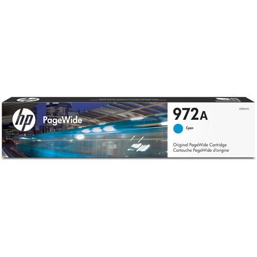 HP HEWL0R86AN 972A Original Ink Cartridge - Cyan - Page Wide - Standard Yield - 3000 Page - 1 / Pack