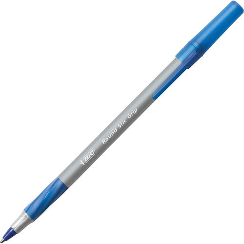 BIC BICGSMG361BE Round Stic Grip Ballpoint Pen