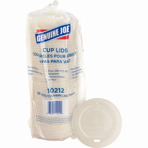 Genuine Joe GJO10212 Vented Hot Cup Lid