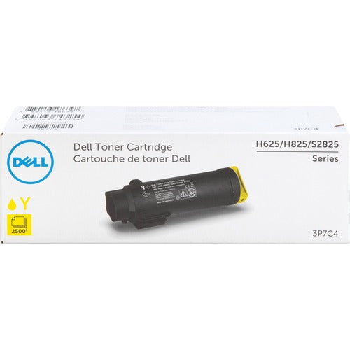 Dell DLL3P7C4 Original High Yield Laser Toner Cartridge - Yellow - 1 Each