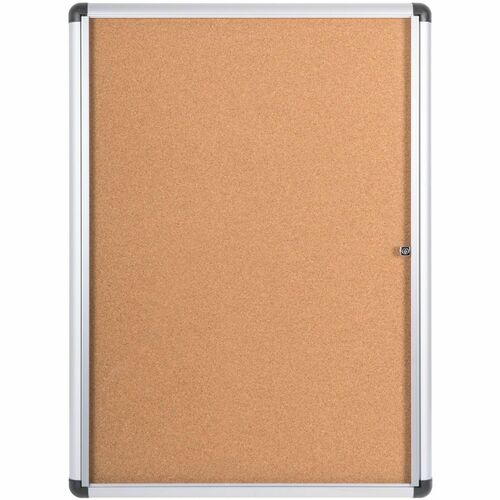 MasterVision BVCVT630101690 SlimeLine Magnetic Enclosed Board
