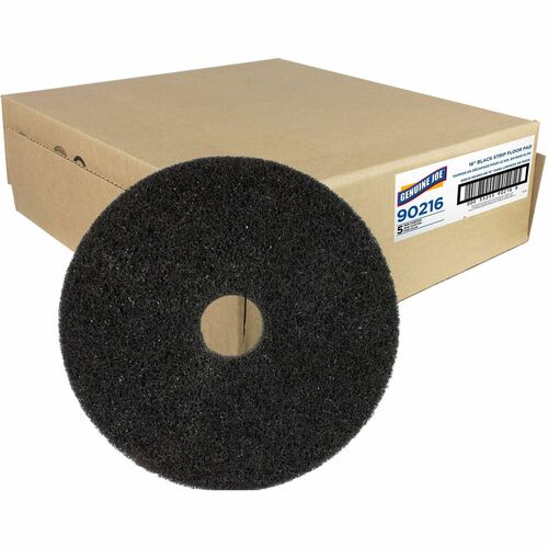 Genuine Joe GJO90216 Black Floor Stripping Pad