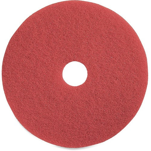 Genuine Joe GJO90416 Red Buffing Floor Pad