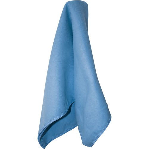 Impact IMPLFK100CT Impact Products Blue Microfiber Cleaning Cloth - 16" Width X 16" Length - 12 / Bag - 144 / Carton - Blue