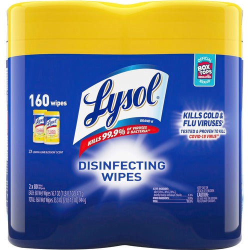 Lysol RAC80296 Disinfecting Wipes