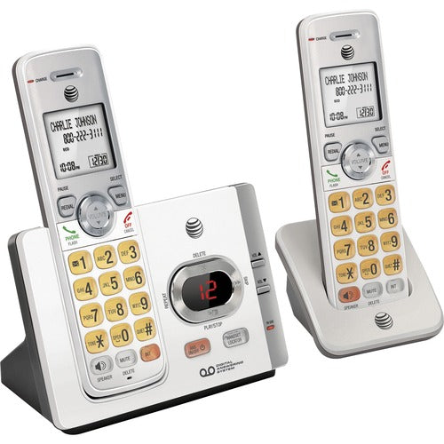AT&amp;T ATTEL52315 EL52315 DECT 6.0 Cordless Phone - Silver, Black