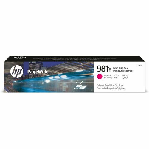 HP HEWL0R14A 981Y (L0R14A) Original Extra High Yield Page Wide Ink Cartridge - Magenta - 1 Each